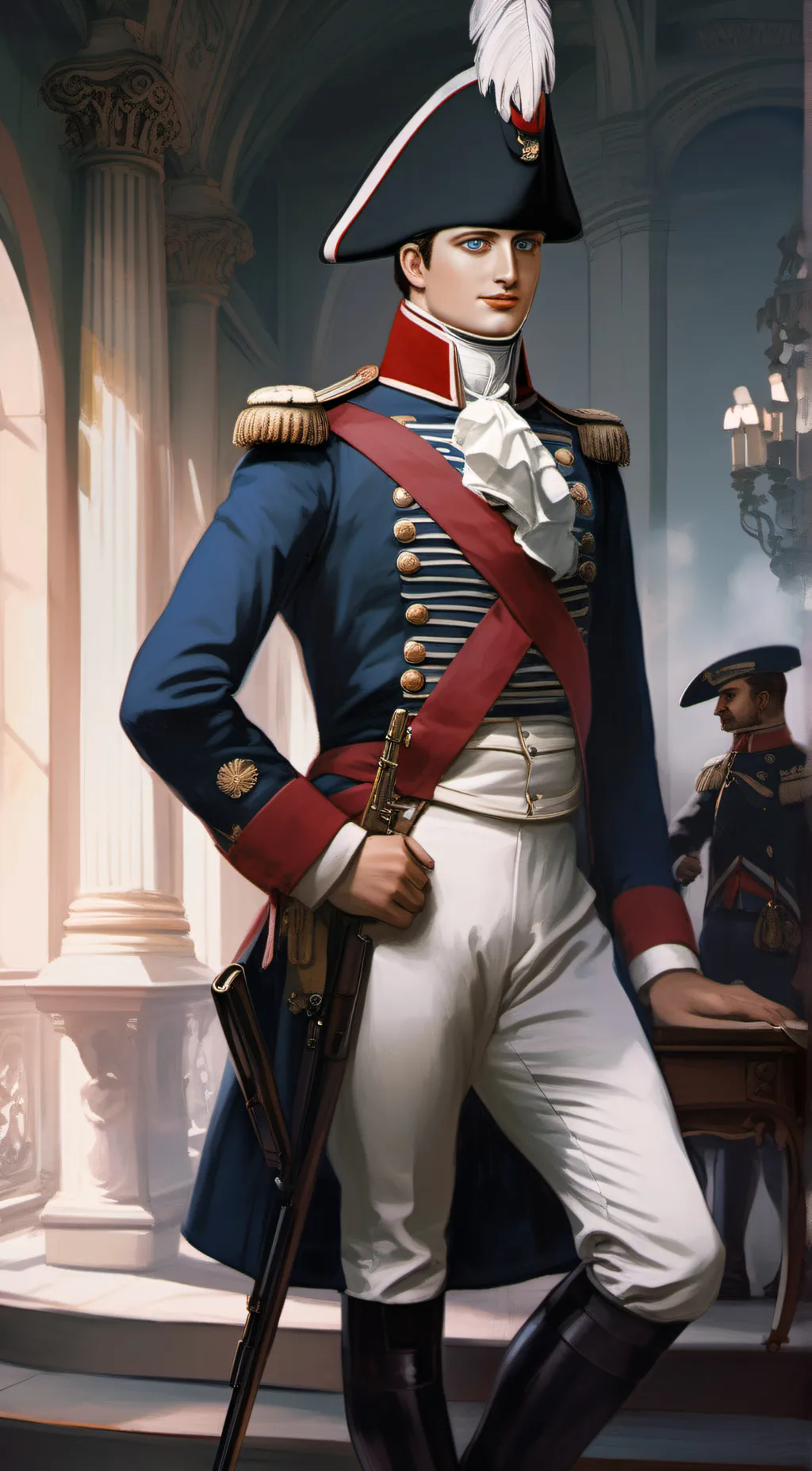 ai character: Napoleon Bonaparte background