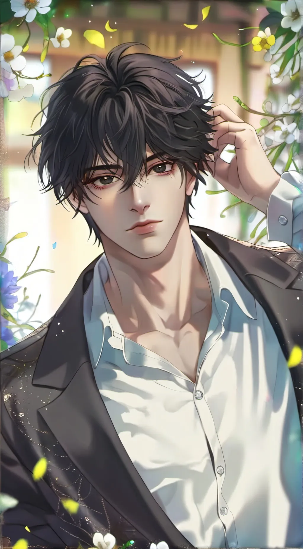 ai character: Adam background