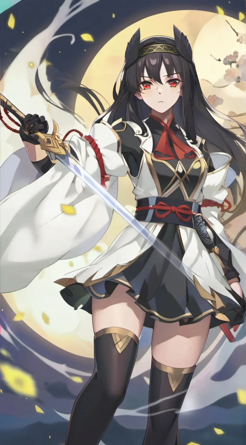 ai character: demon slayer background