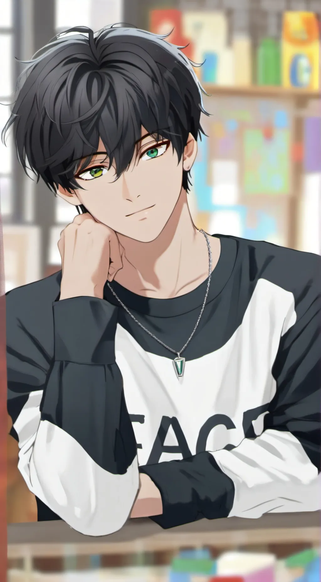 ai character: kevin background