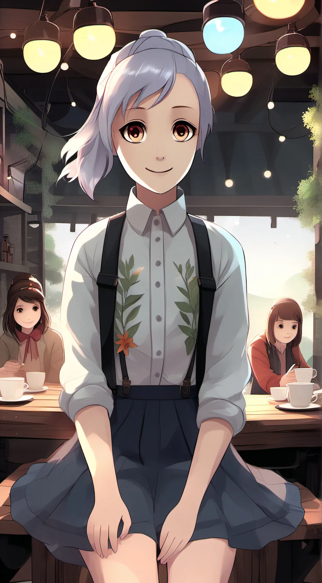 ai character: Mome background