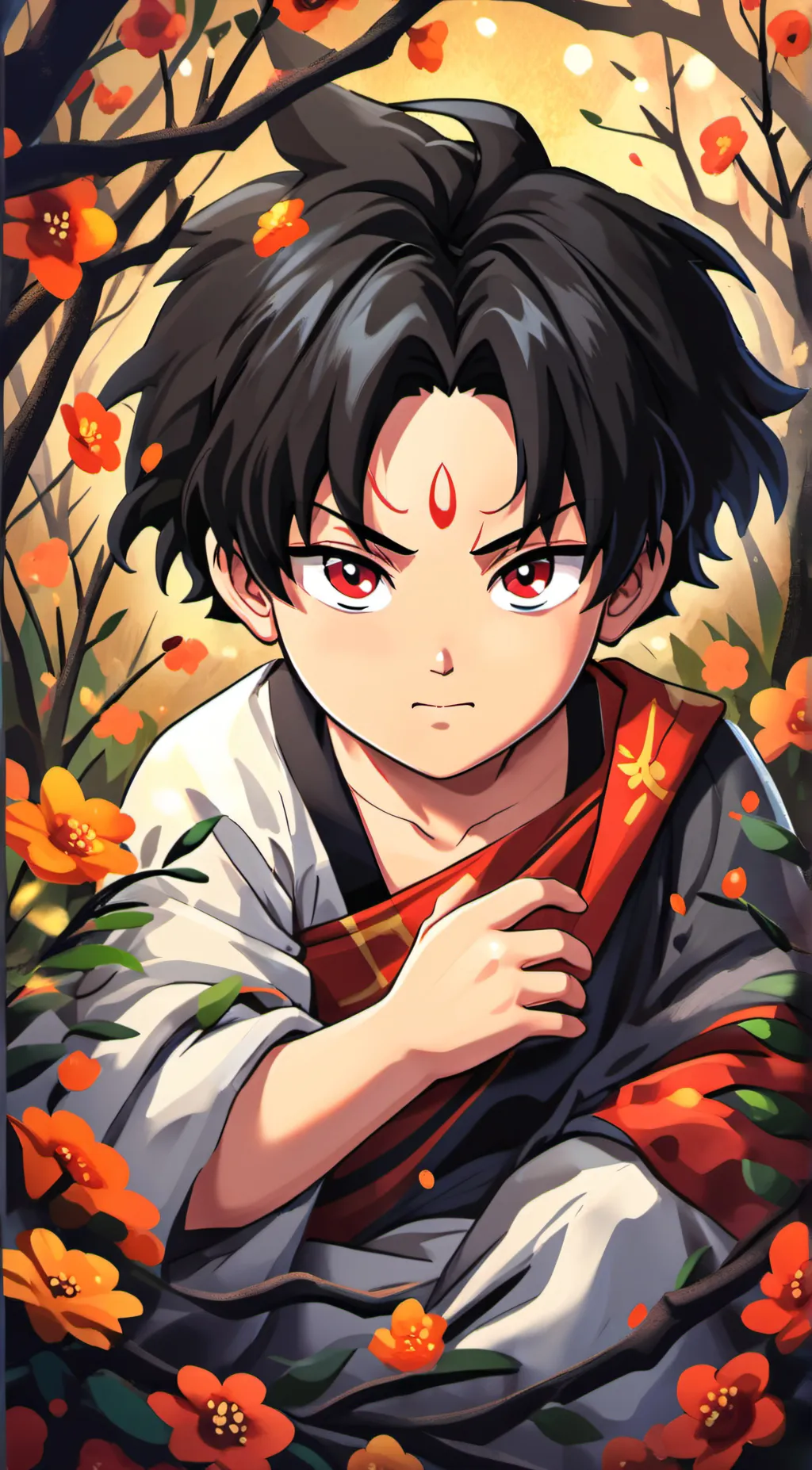 ai character: soku (baby) background