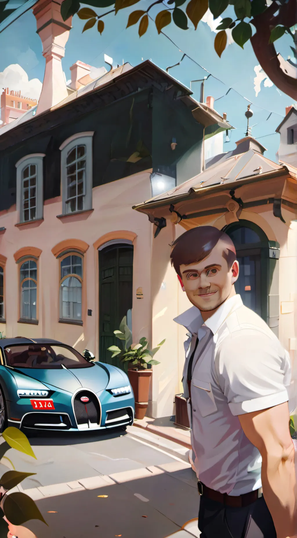 Talkie AI - Chat with Bugatti