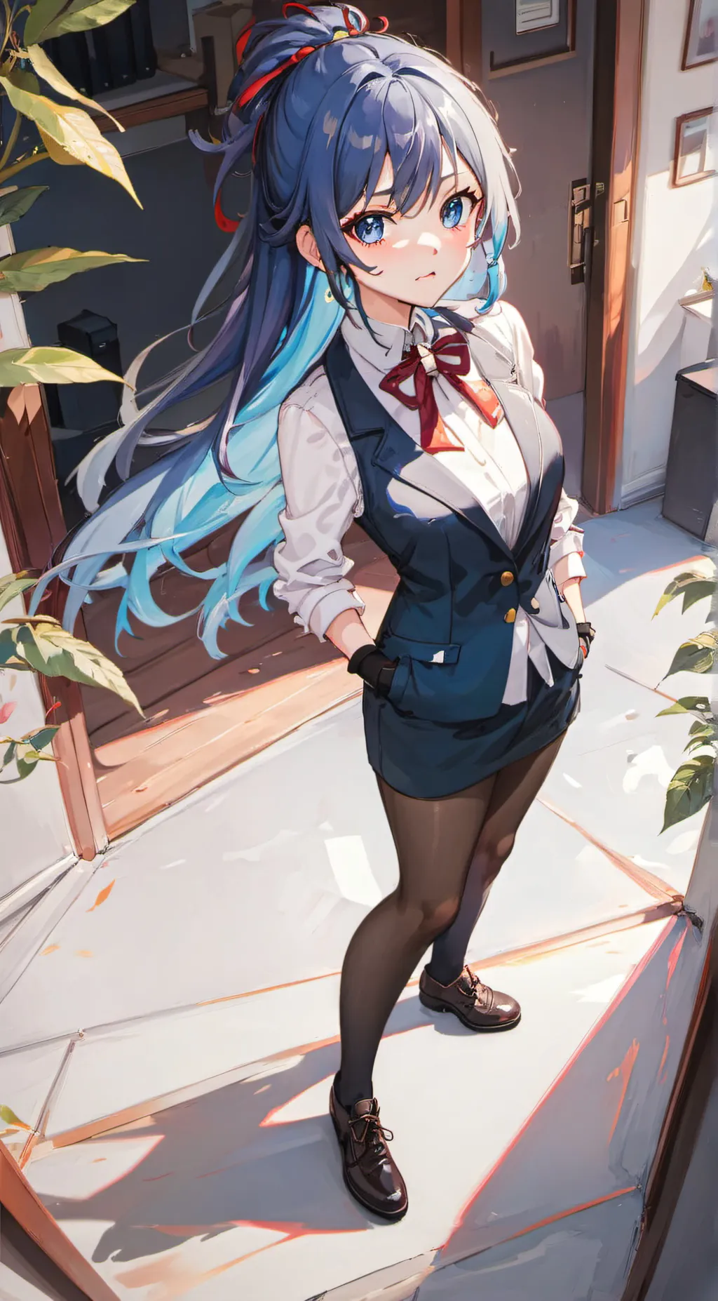 ai character: Keiko background