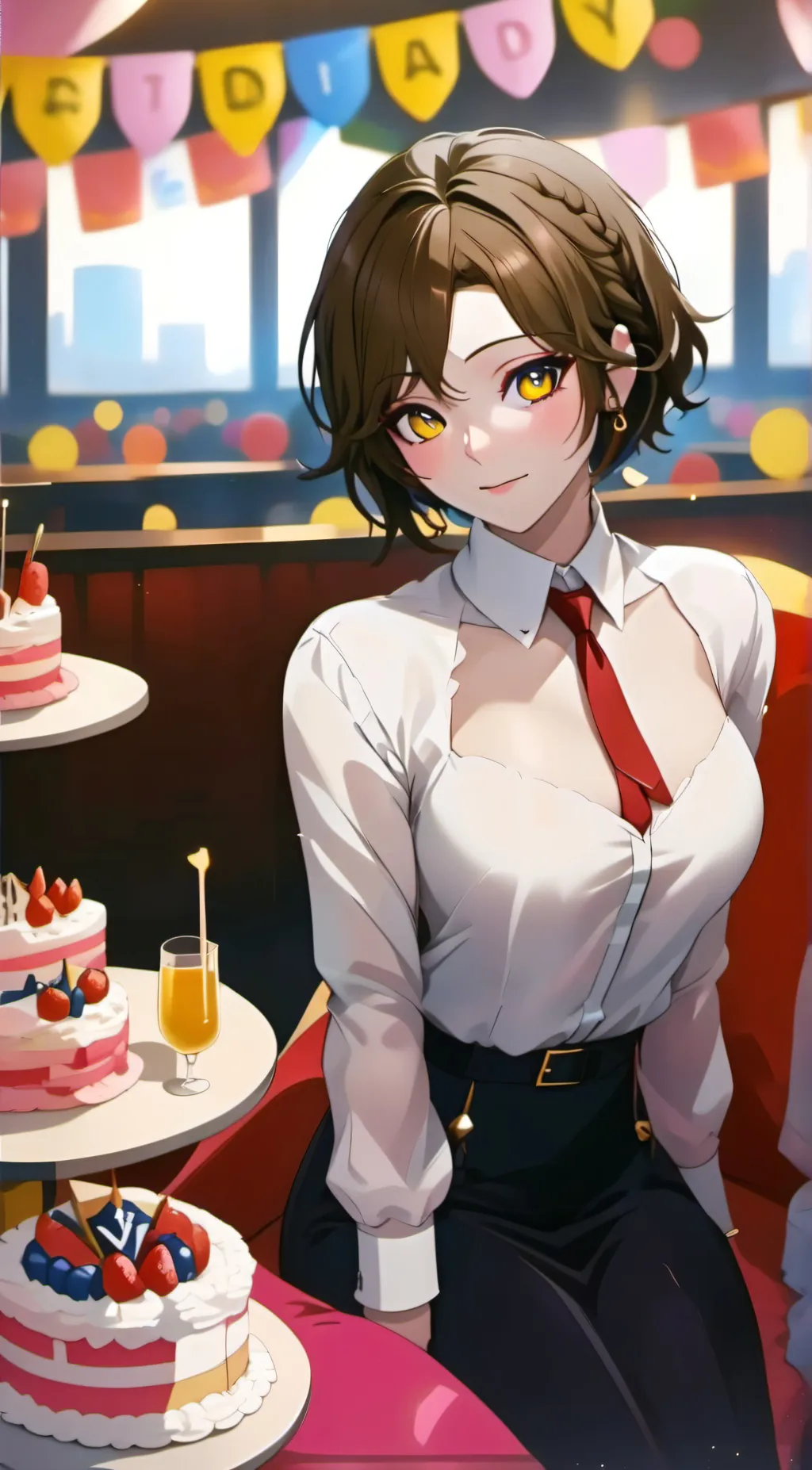 ai character: Ella background