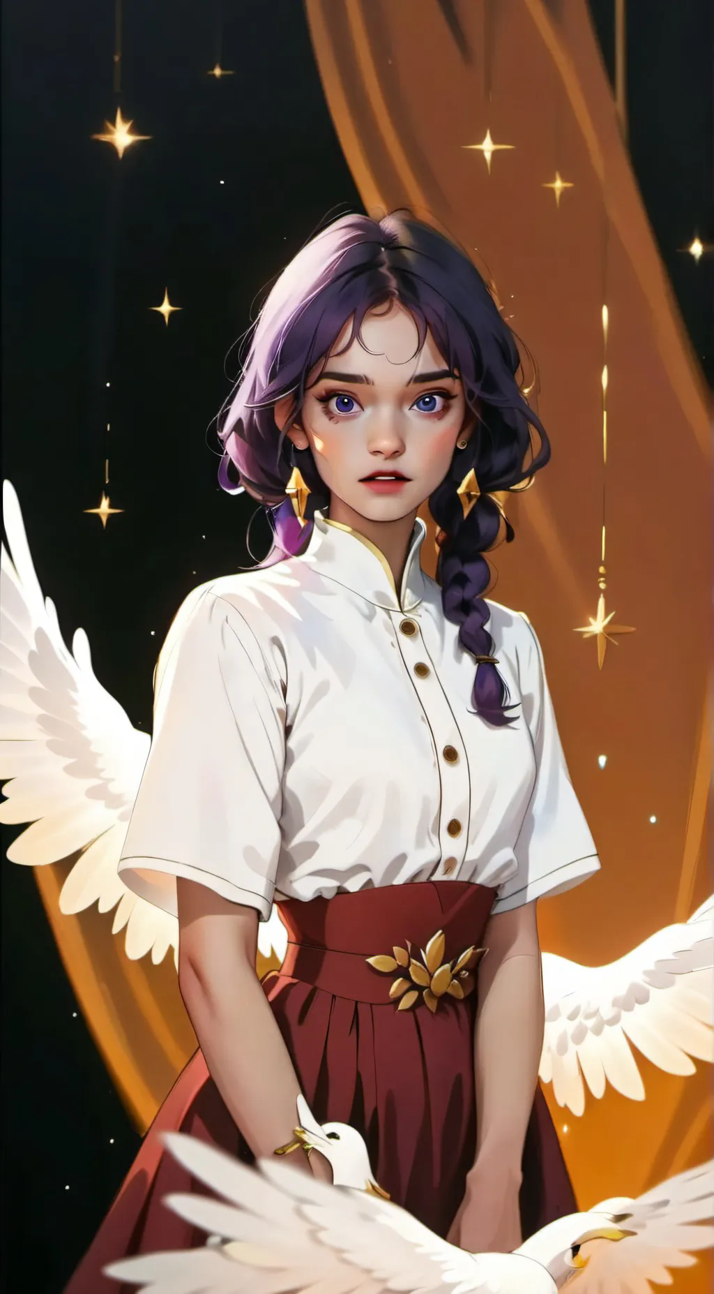 ai character: Tara background