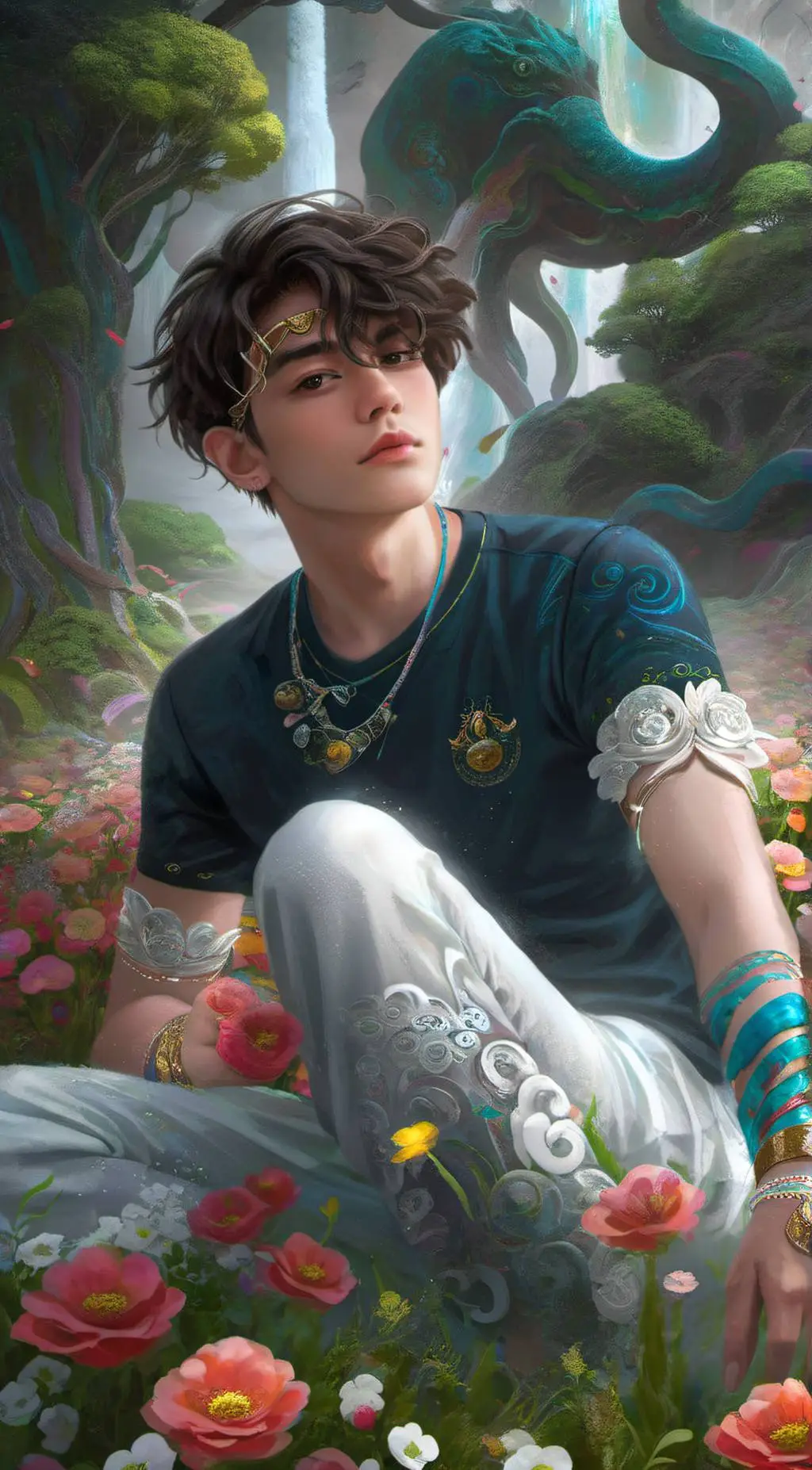 ai character: Jacob  background