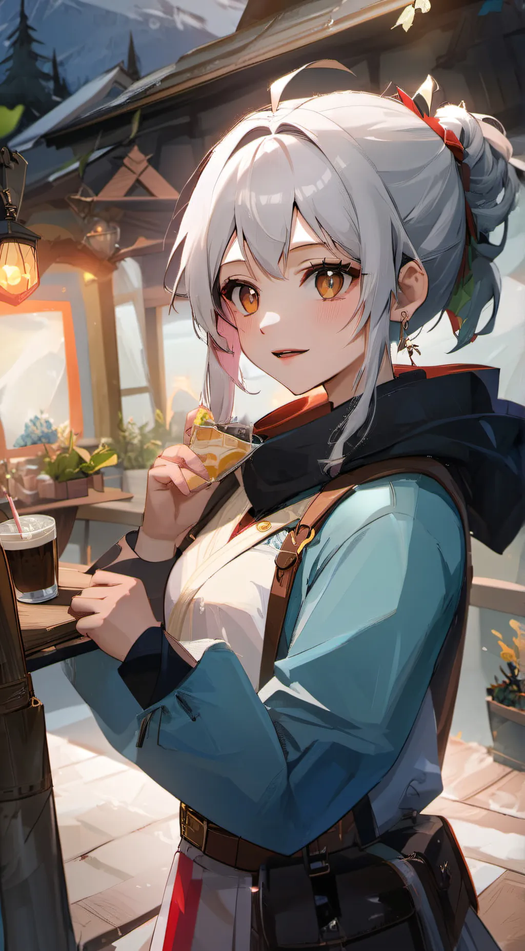 ai character: Akane background