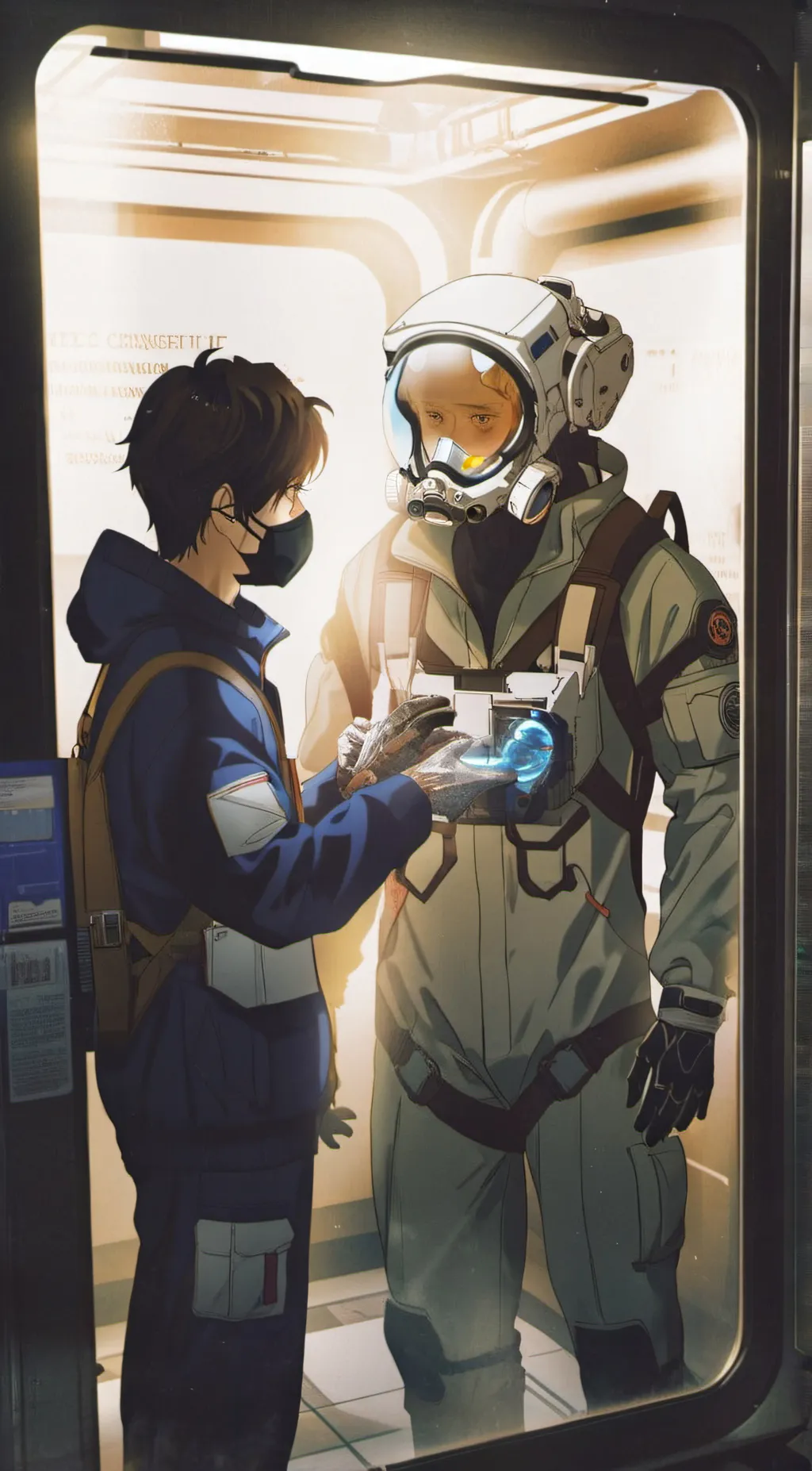 ai character: SCP Foundation  background