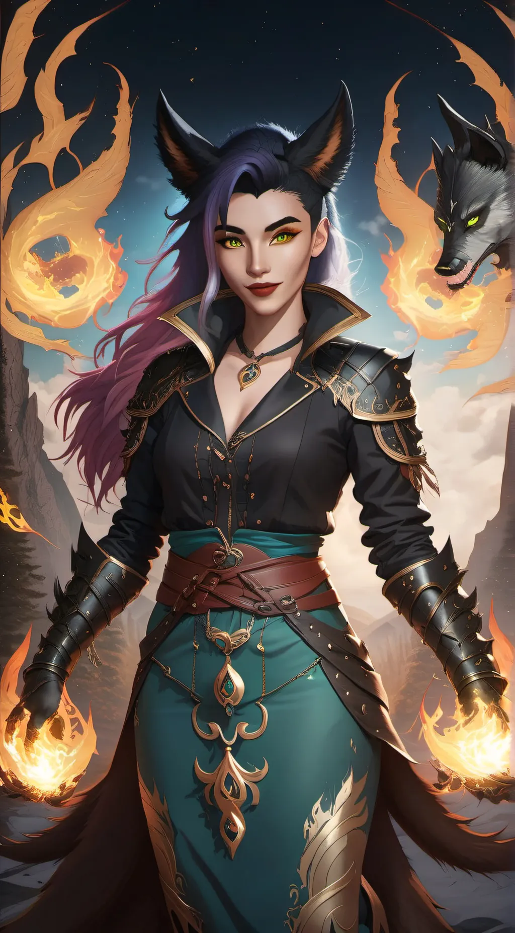 ai character: zoe background