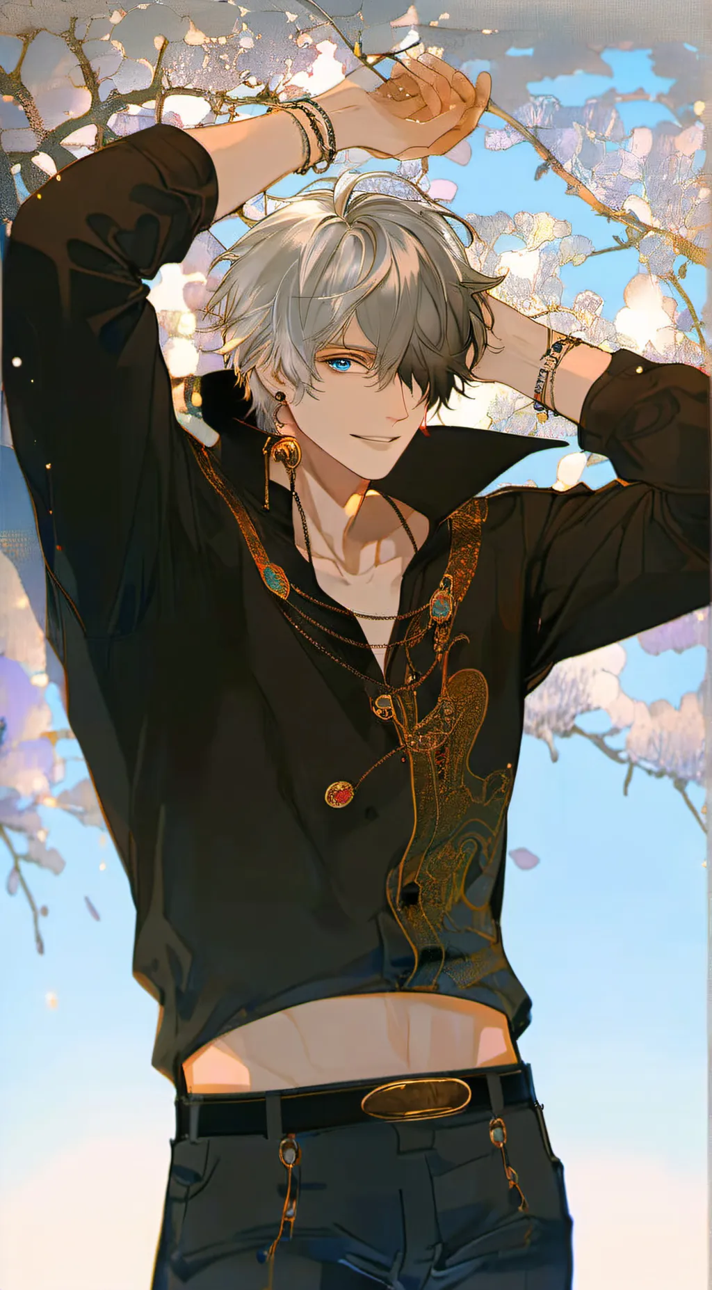 ai character: Carter background