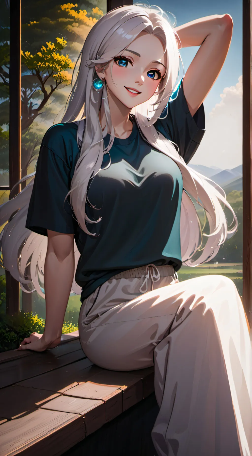 ai character: willow background
