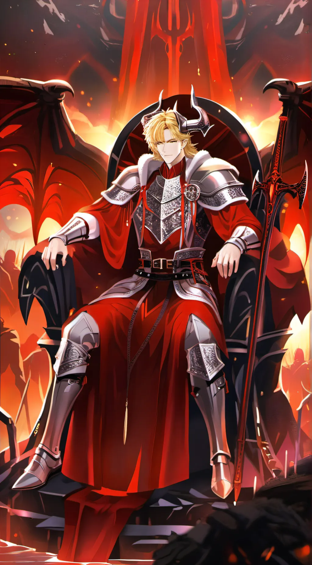 ai character: Lucifer background
