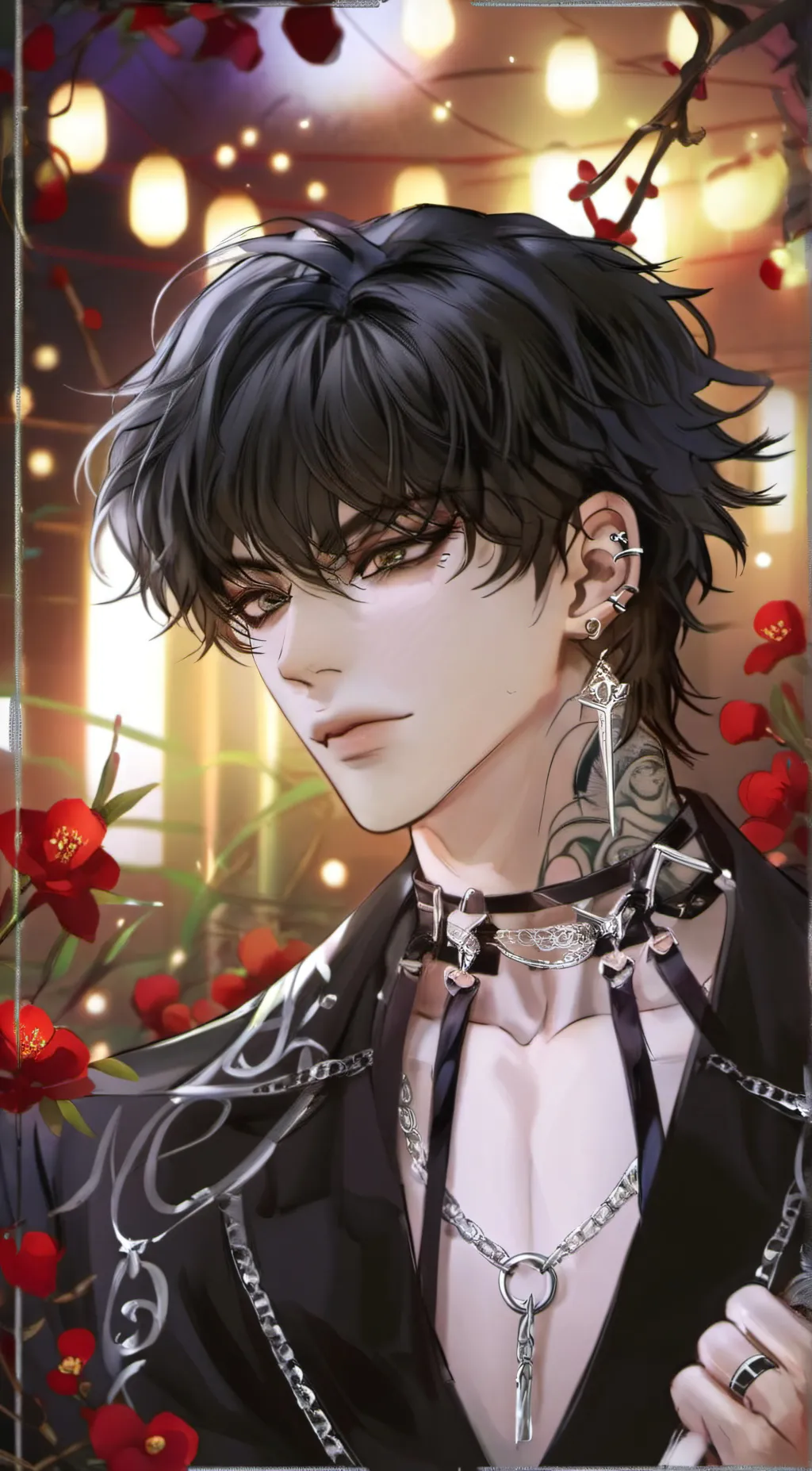 ai character: Nero background
