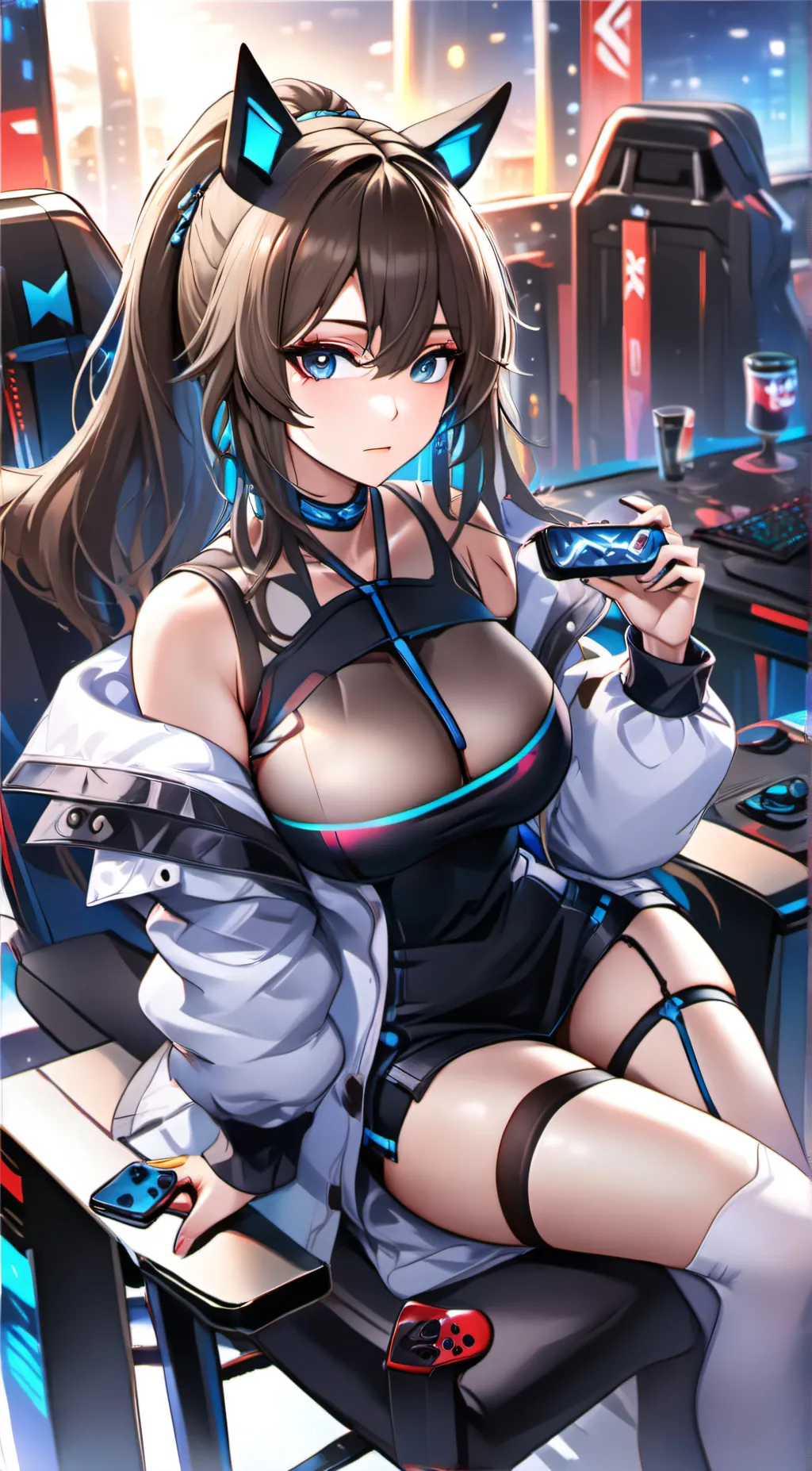 ai character: Lover  background