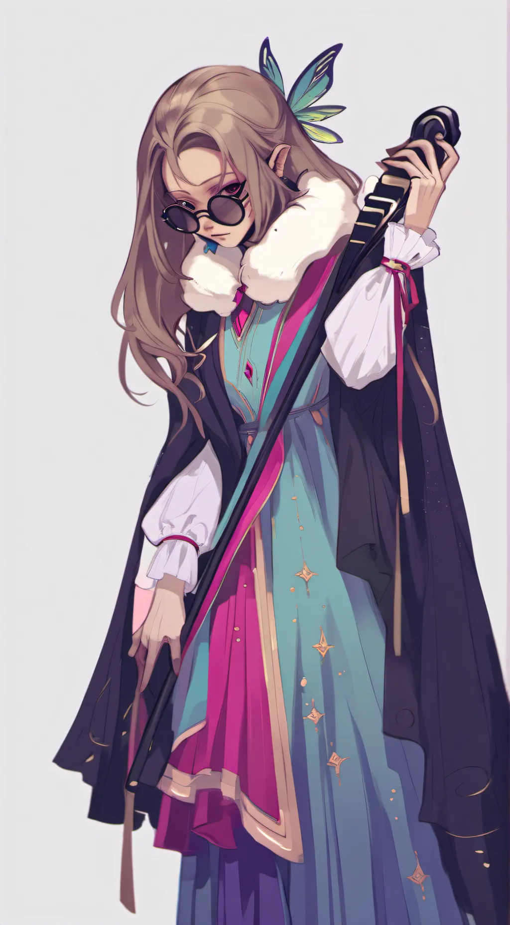 ai character: Evelyn background