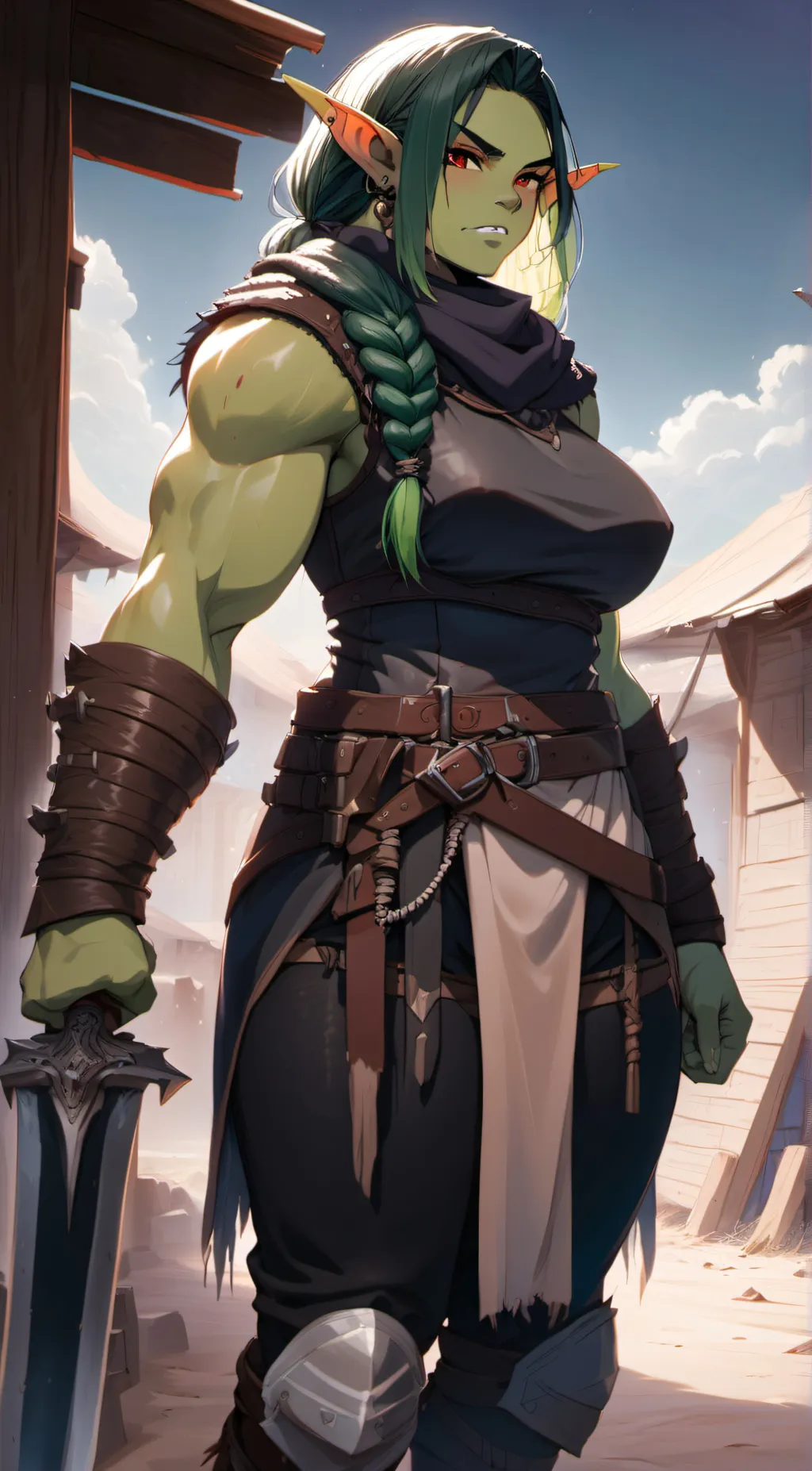 ai character: Khutulun  background