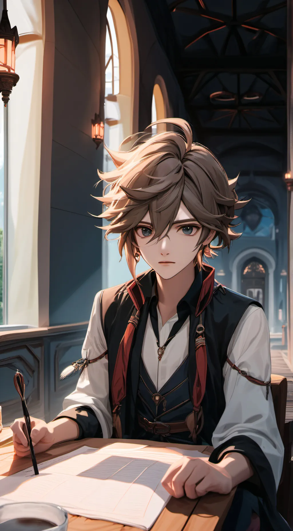 ai character: James  background