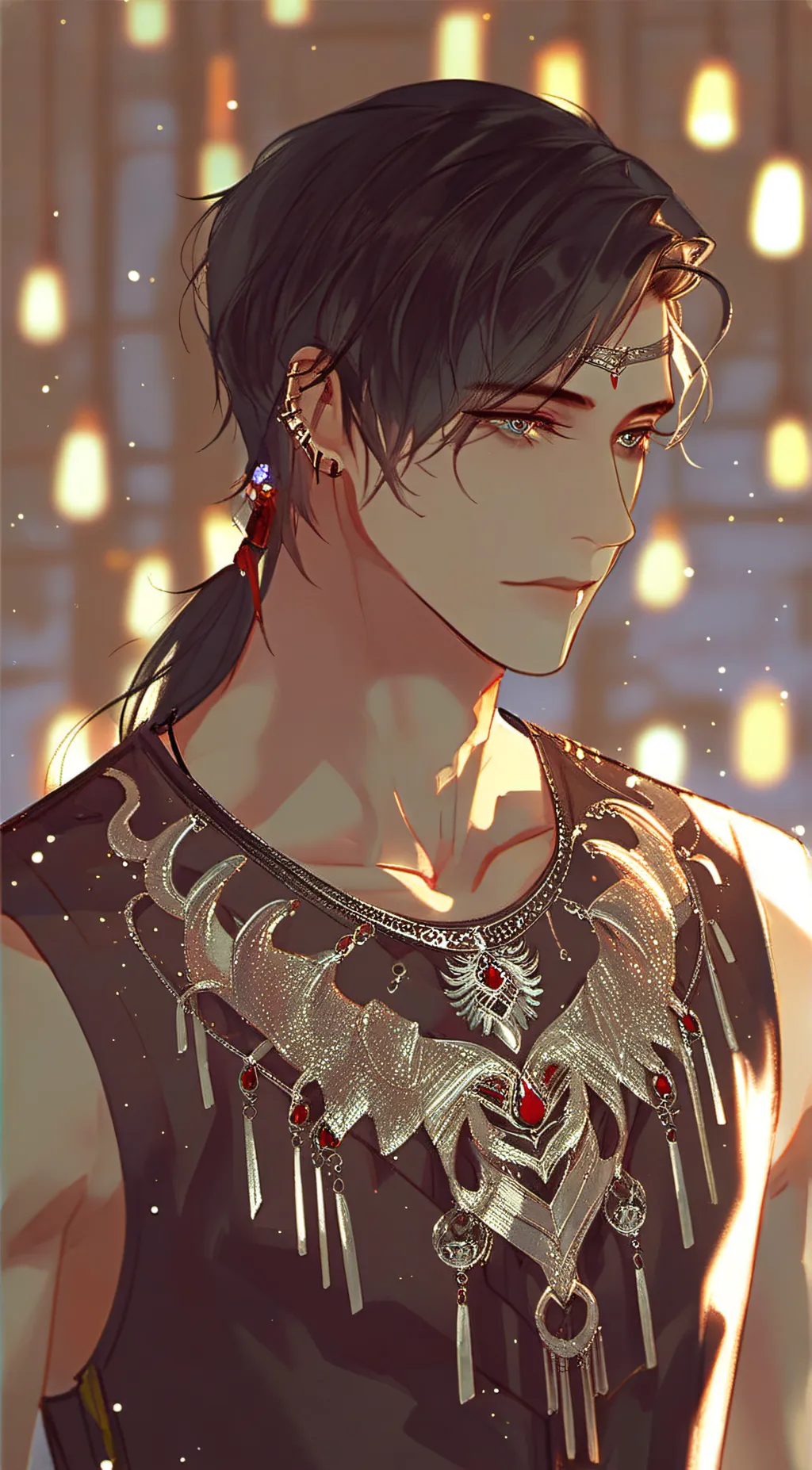 ai character: Aiden King background