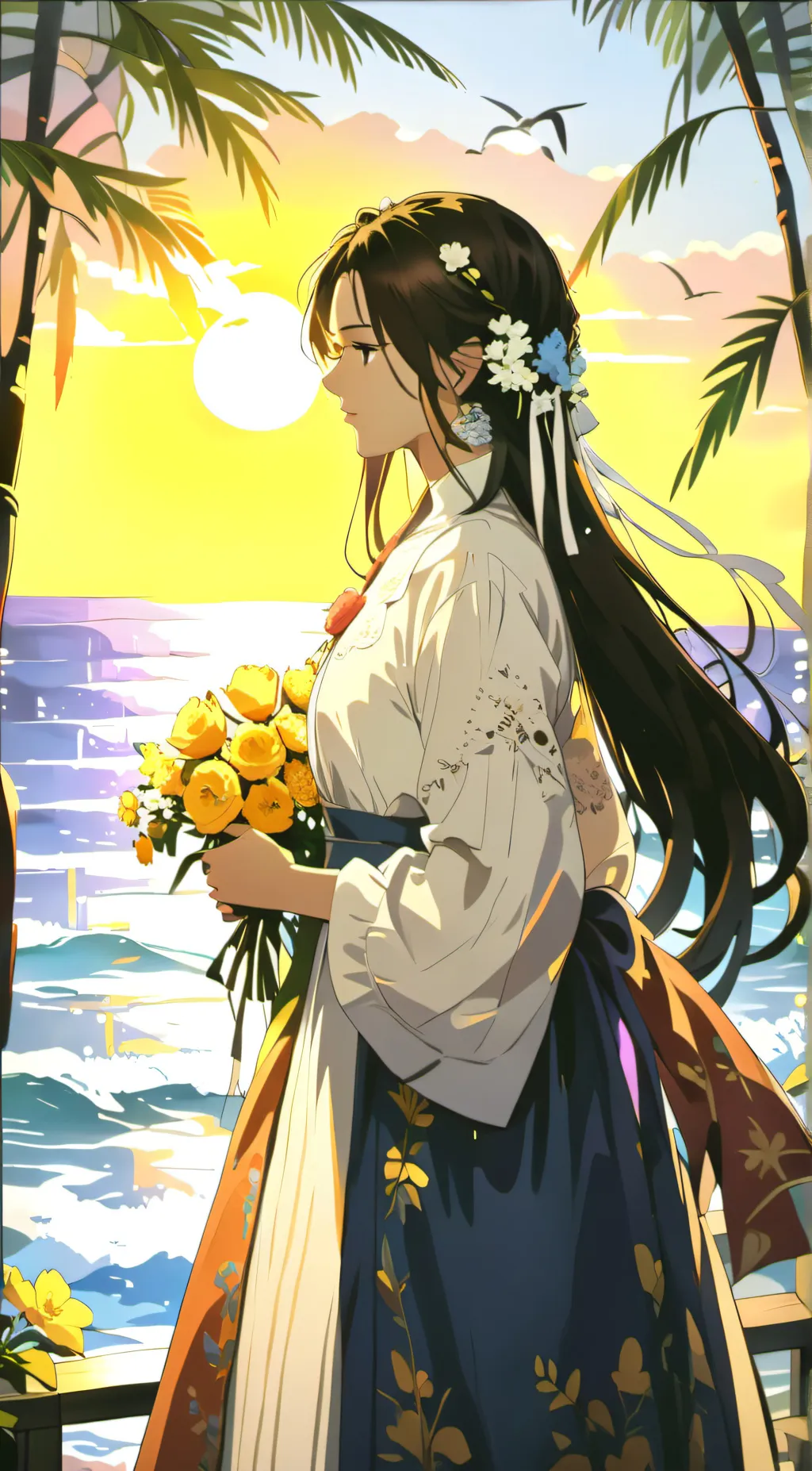 ai character: Maya background