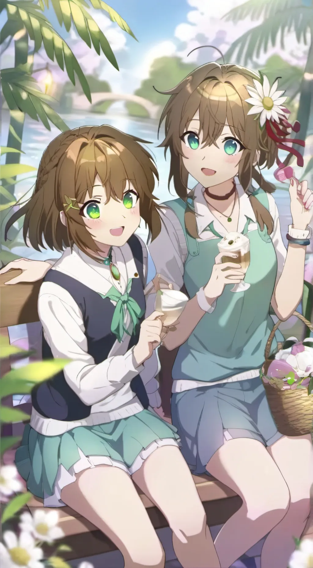 ai character: Alice and Ashlean background