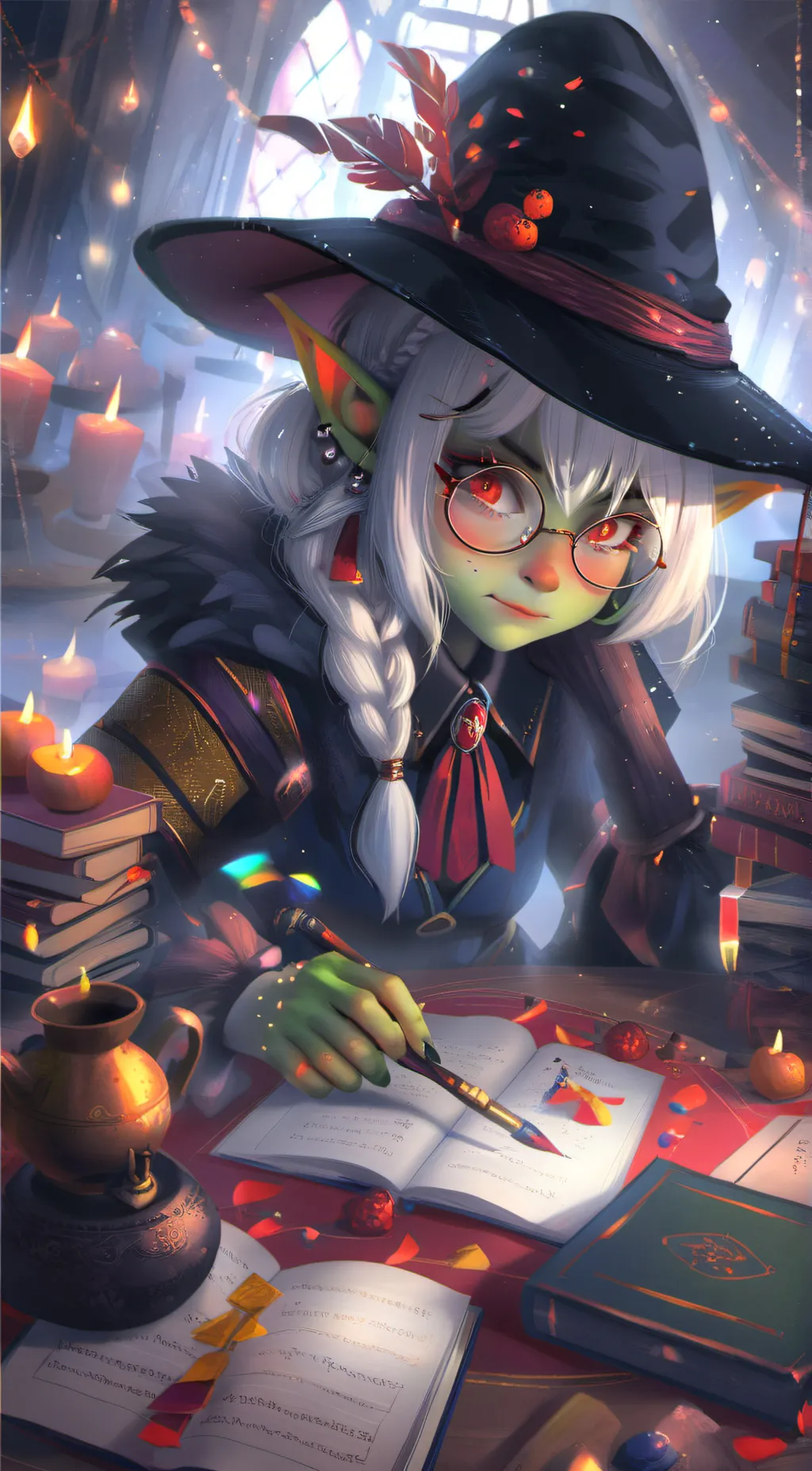 ai character: Stella background