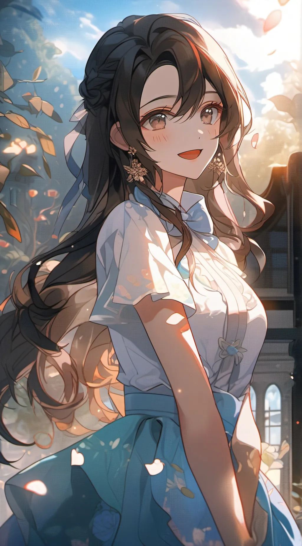 ai character: boucill background