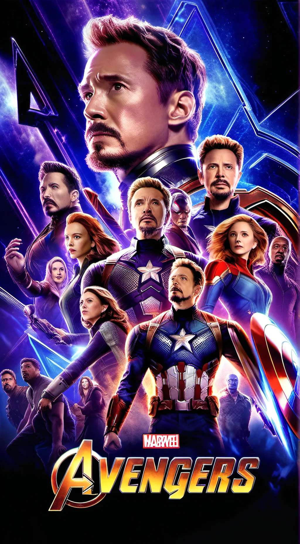 ai character: Avengers background