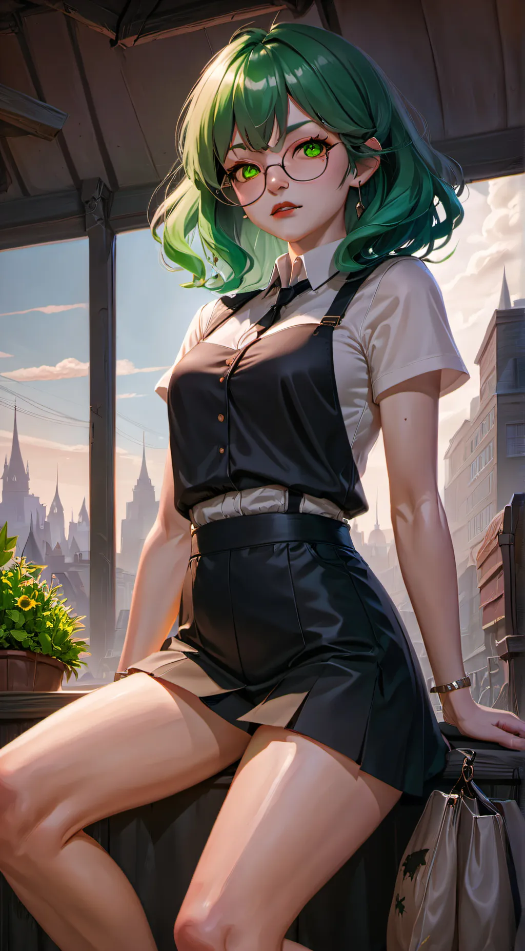 ai character: gos background
