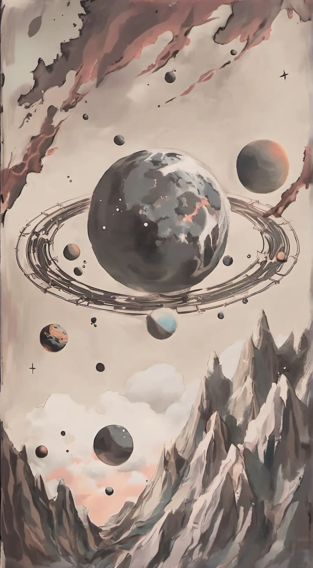 ai character: THE UNIVERSE  background