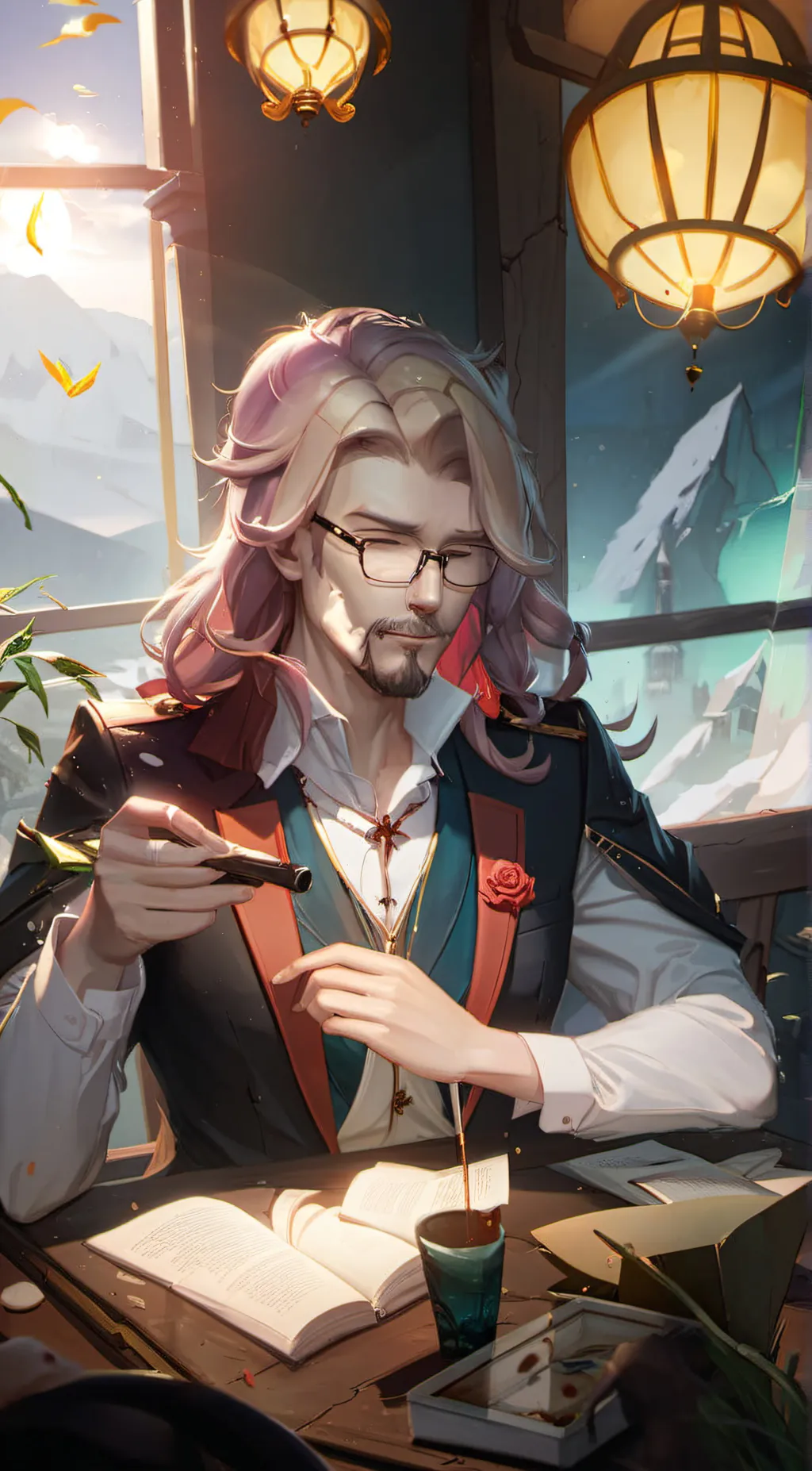 ai character: Jacob background