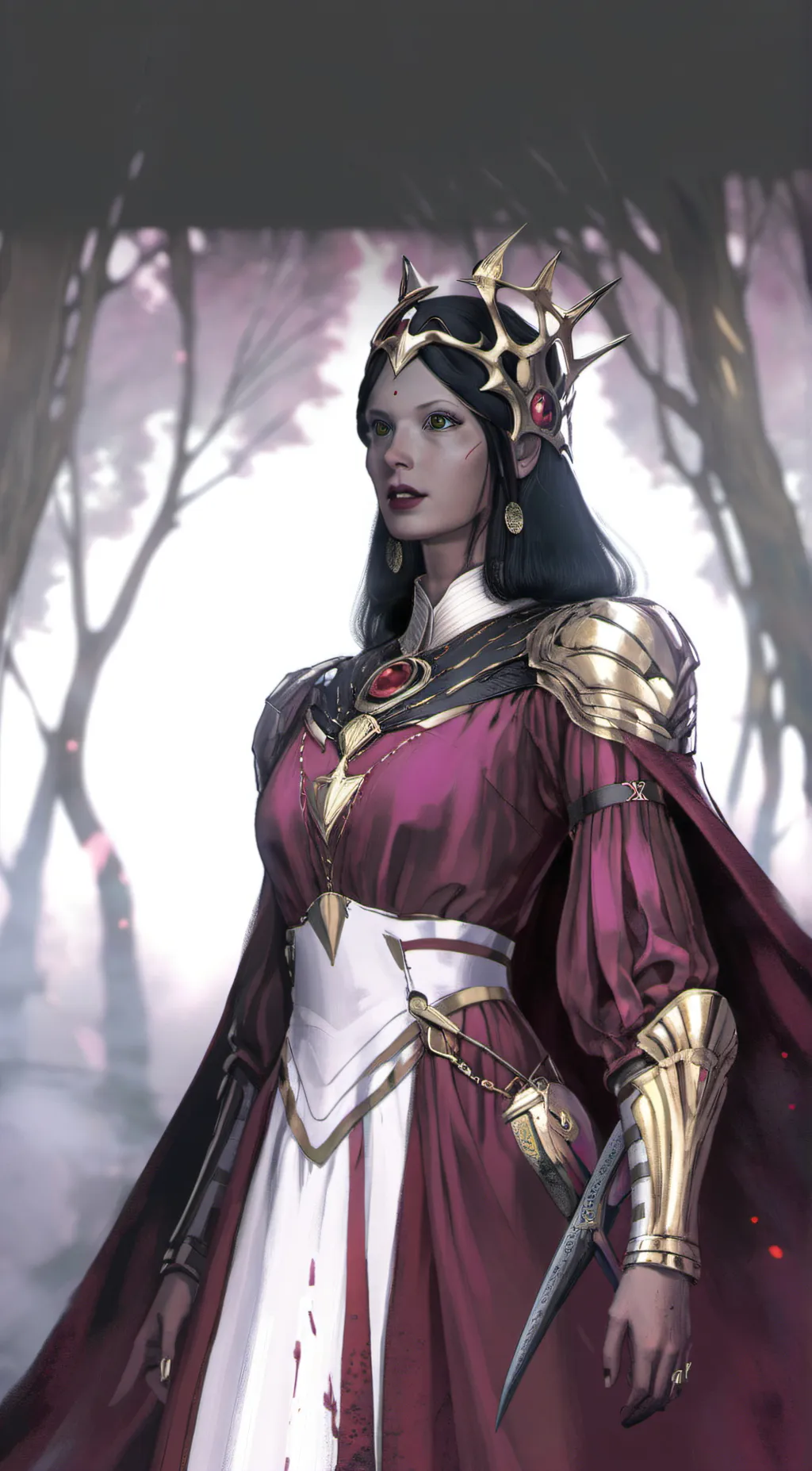 ai character: Vivienne Nimue background
