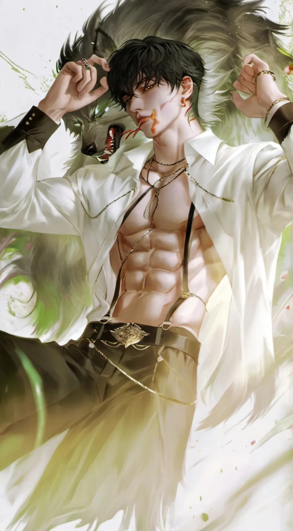 ai character: Nazin  background