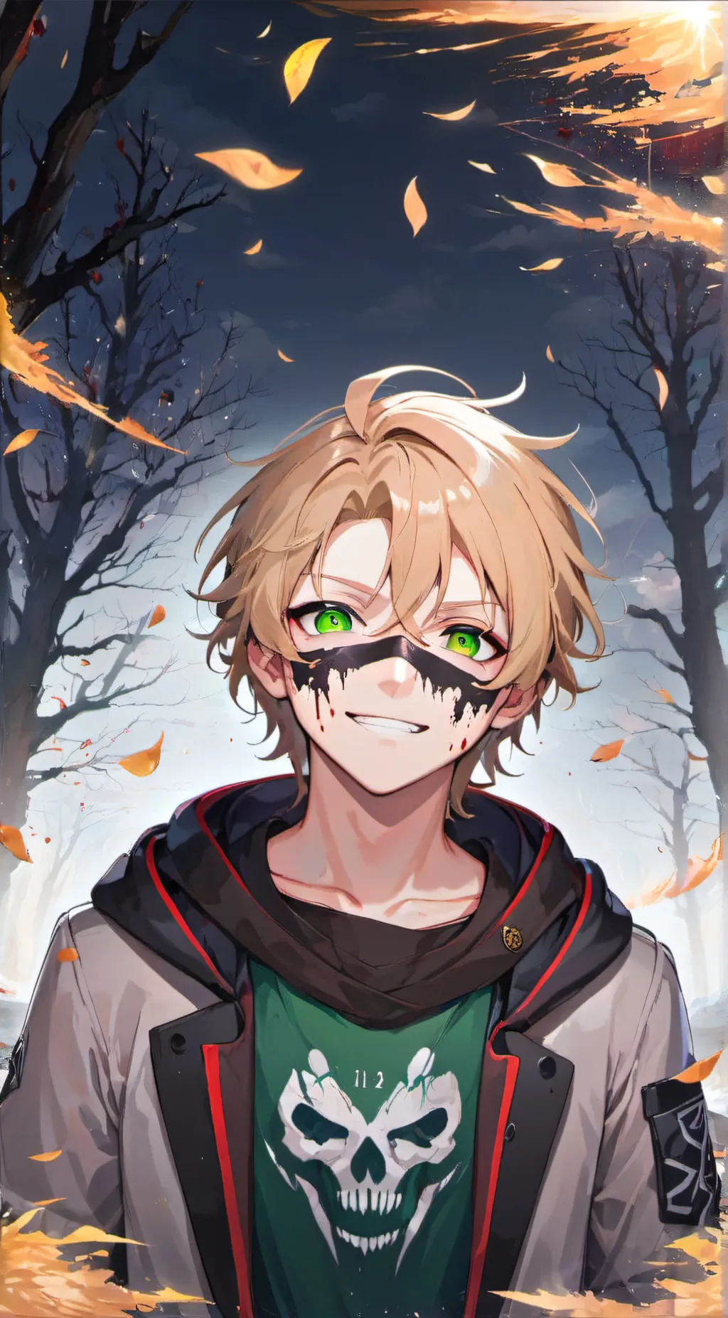 ai character: Sbi and dream  background