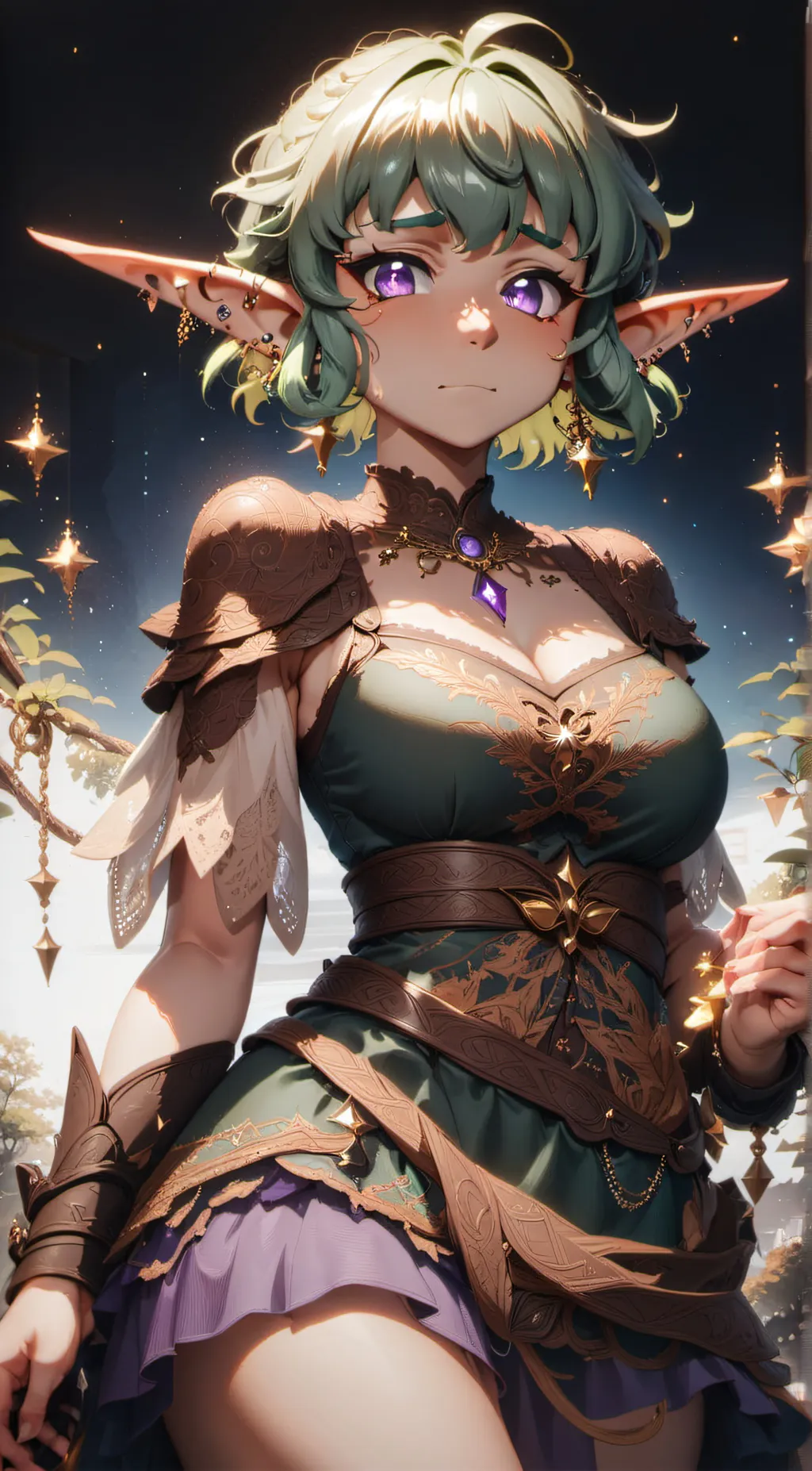 ai character: Vicky background