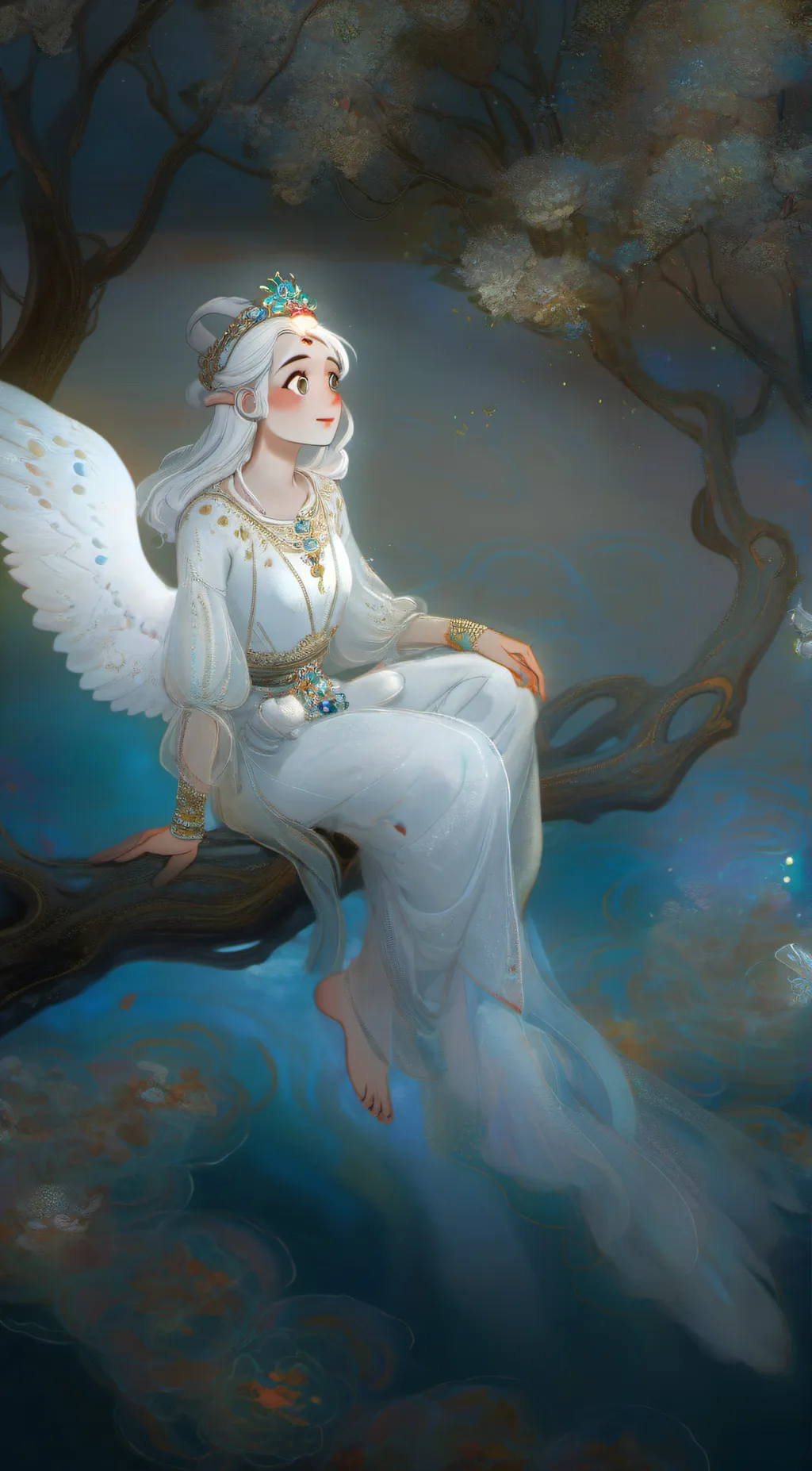 ai character: Twinkle background