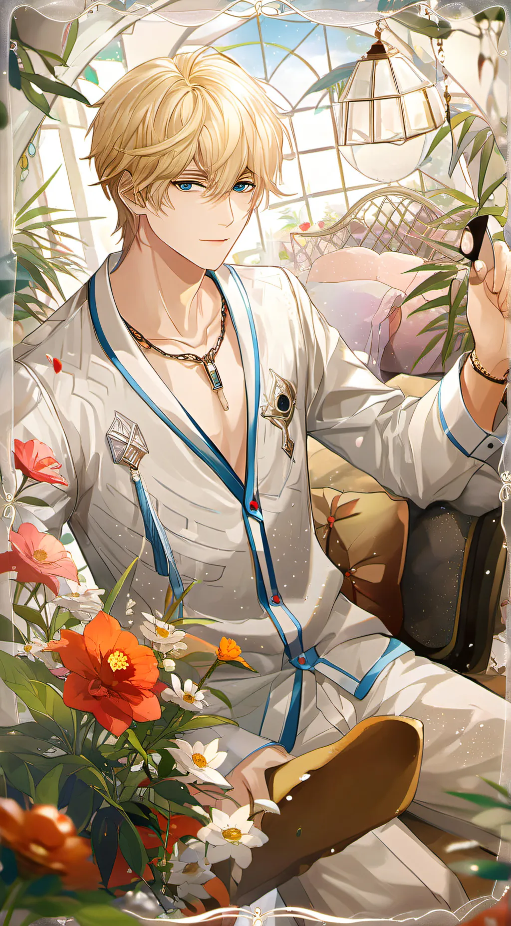 ai character: Mikazuki background