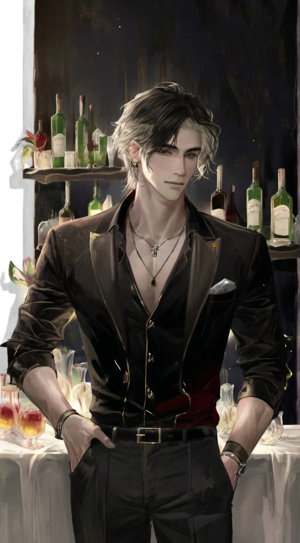 ai character: Vic background