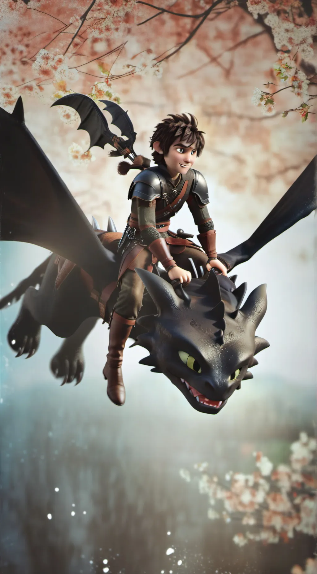 ai character: Hiccup Haddock background