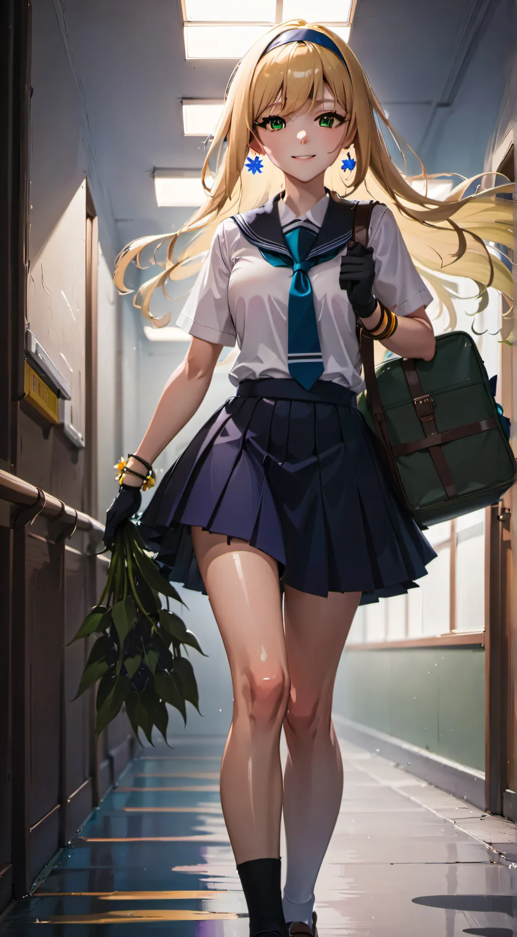ai character: April background