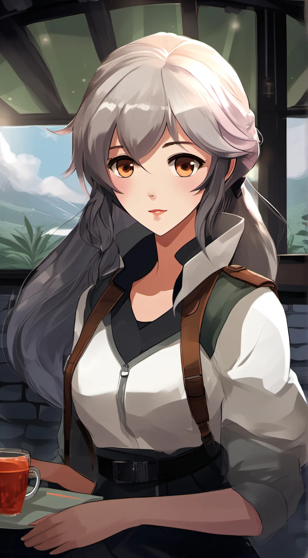 ai character: Alex background