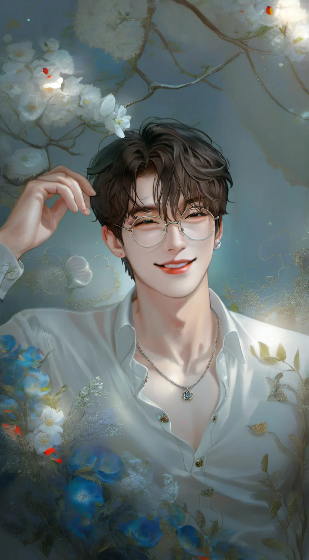 ai character: *suuno* background