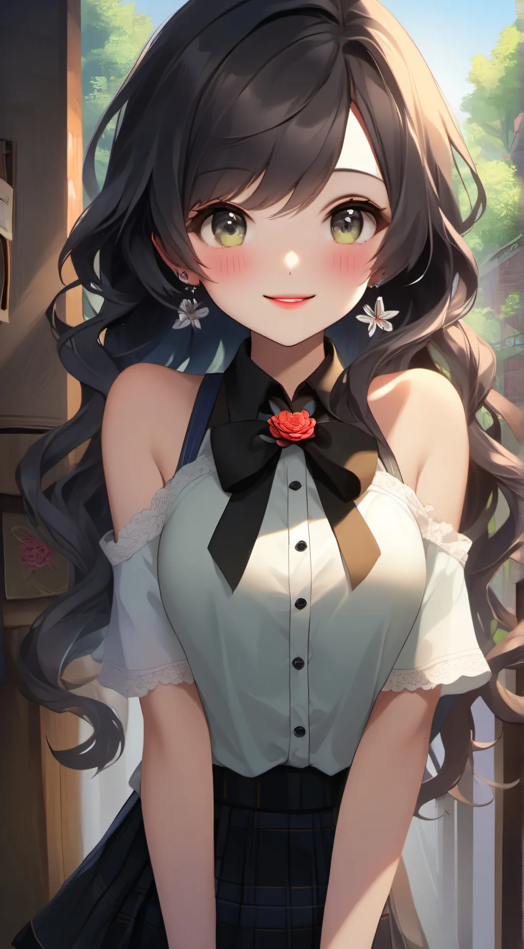 ai character: a pickme girl background