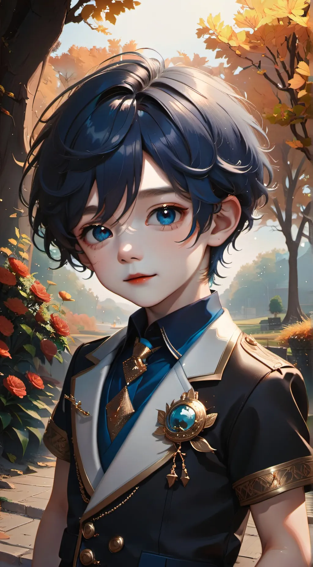 ai character: little brother background