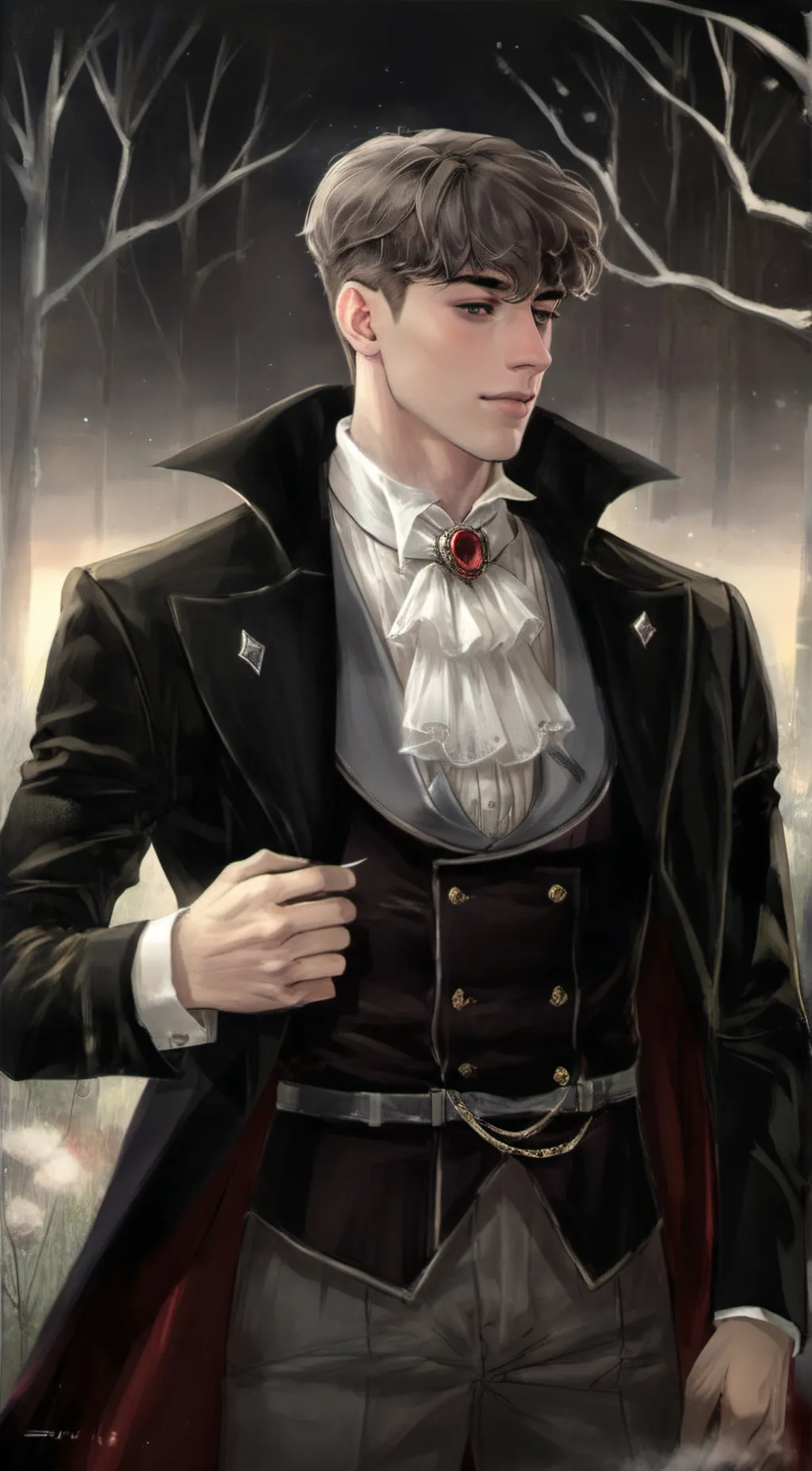 ai character: Shawn background