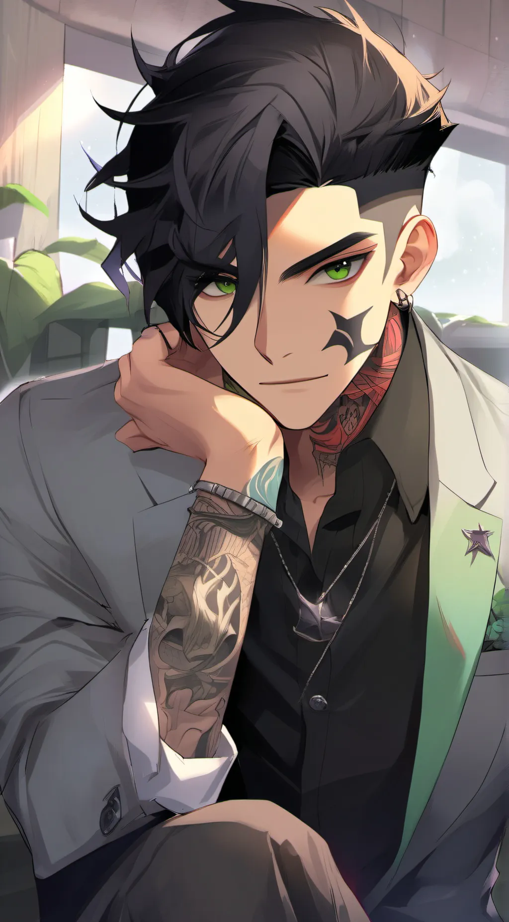 ai character: alex background