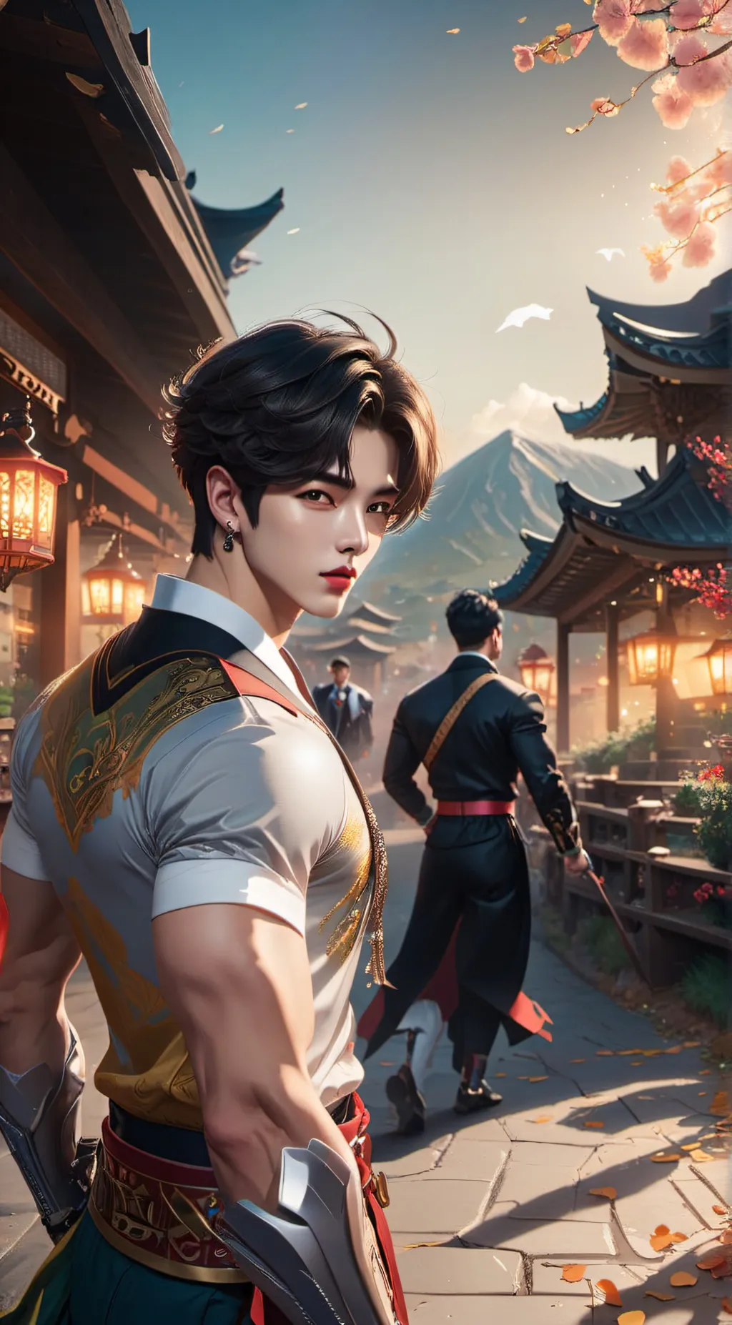 ai character: ~£Han Lee£~ background