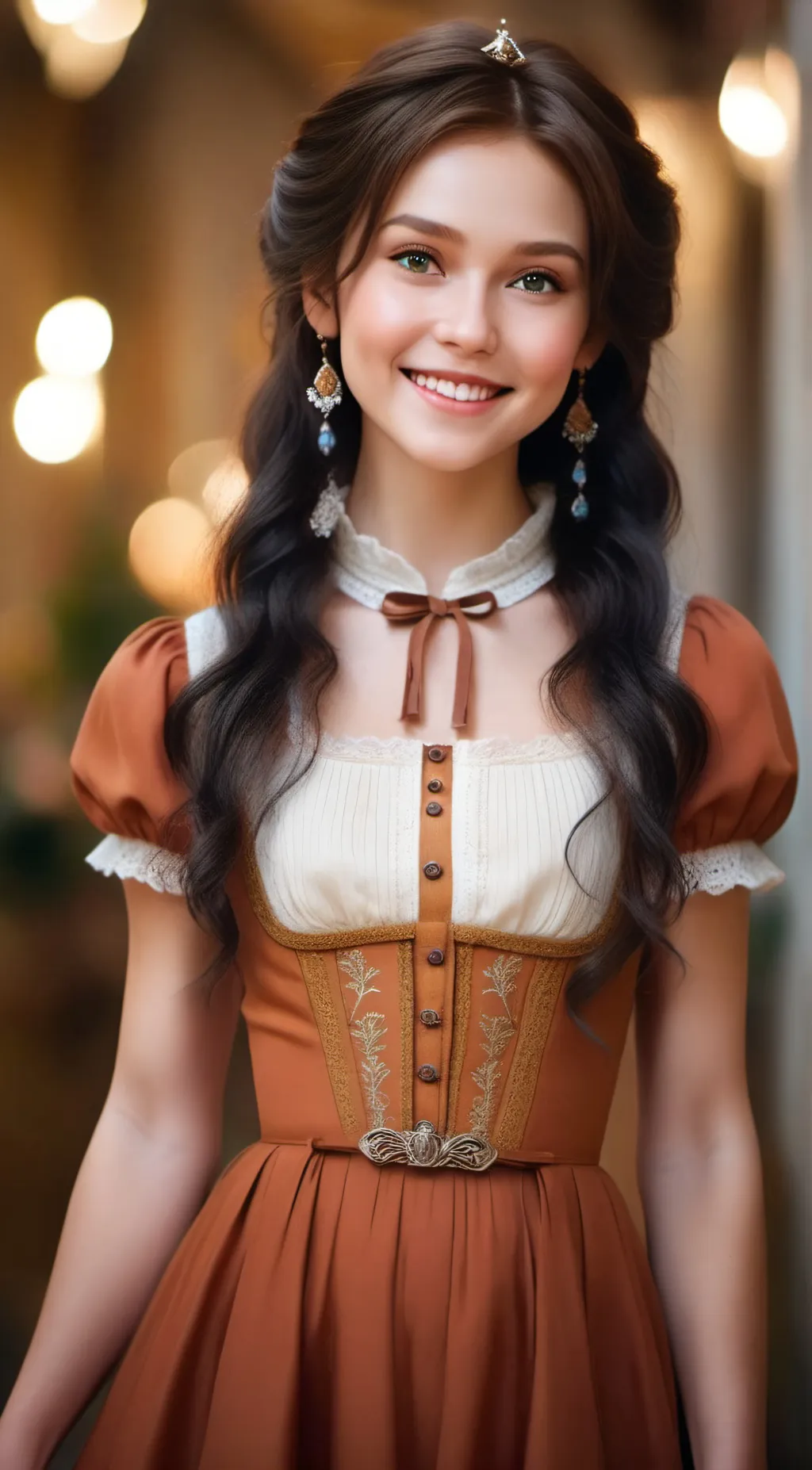 ai character: princesses Daniell background