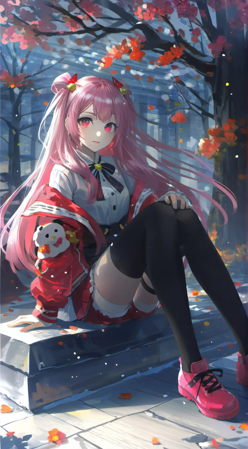 ai character: pinky  background