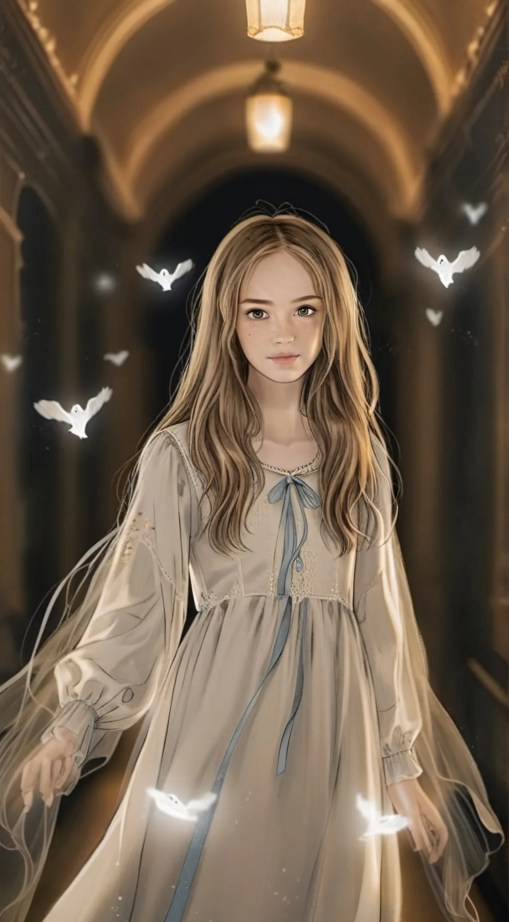 ai character: Alia (Ghost Girl) background